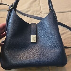 Kate Spade Navy Blue Leather Handbag
